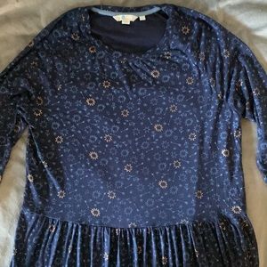Boden Jersey Tunic Top size small